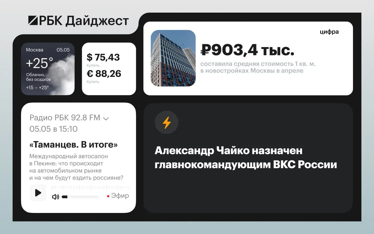 Краткий обзор: обращение Эстонии по упавшим дронам, крушение самолёта в Бразилии, объявление перемирия Минобороны РФ к Дню Победы, пожар на нефтекомплексе в ОАЭ и другие события.