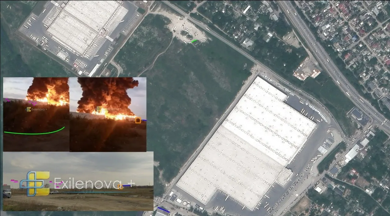 В зоне пожара на логистическом комплексе в Ставропольском крае объявили режим чрезвычайной ситуации локального уровня. Один из пятерых пострадавших госпитализирован, для тушения подключили вертолёт МЧС. Ранее похожие удары дронов по складам Wildberries произошли в нескольких регионах.