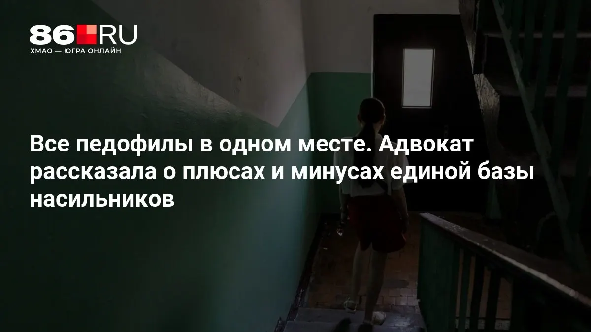 Обсуждается создание единой базы данных насильников; адвокат озвучивает возможные выгоды и риски проекта.